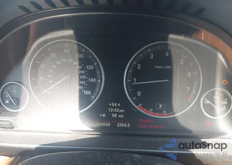 2011 BMW 535I xDrive из США, поврежденный, VIN WBAFU7C55BC876706